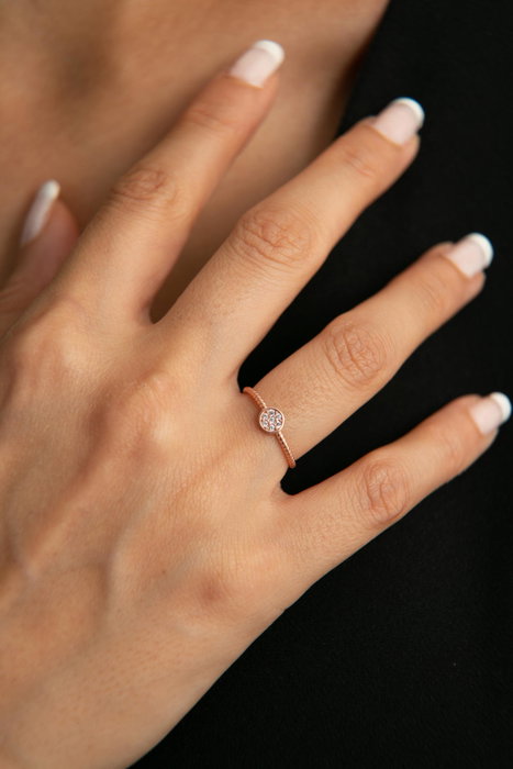 Heliophilia Silver Anillo de Plata de Ley 925 Ajustable
